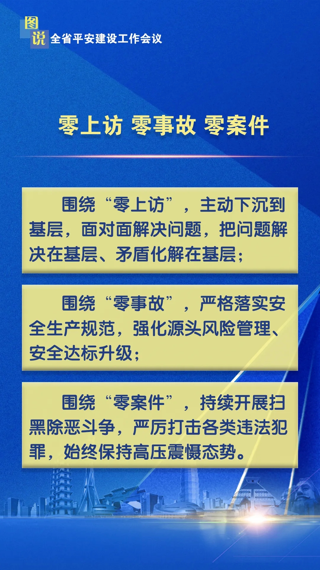 干货满满！图说全省平安建设工作会议