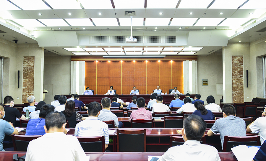 省文化和旅游厅召开公共文化服务体系考核、防汛督导检查工作推进会