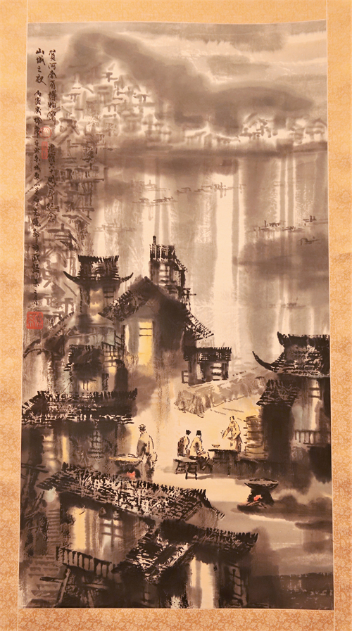“翰墨豪情——院藏当代中国画名家作品展”在河南博物院开展