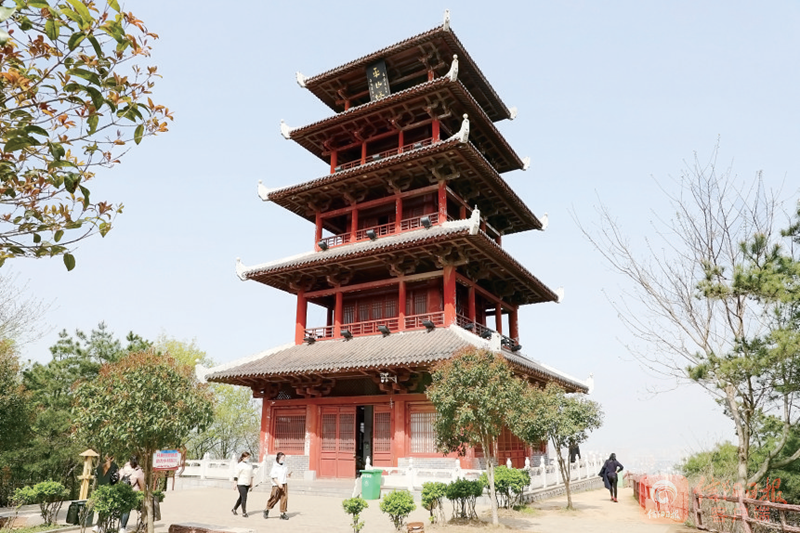 美好生活看信阳近览浉河新八景平山塔观山观水皆得妙添彩信阳佑平安