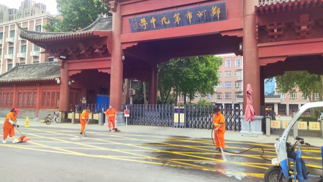 护航高考，郑州城管开启“静音模式”