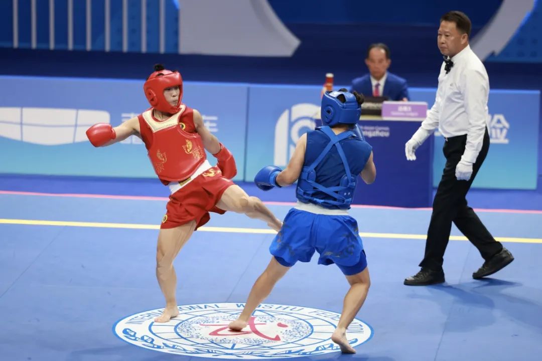 豫见亚运丨绝对优势获胜李玥瑶挺进散打决赛