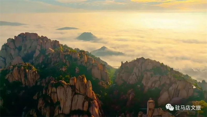 雨后美景 嵖岈山云海