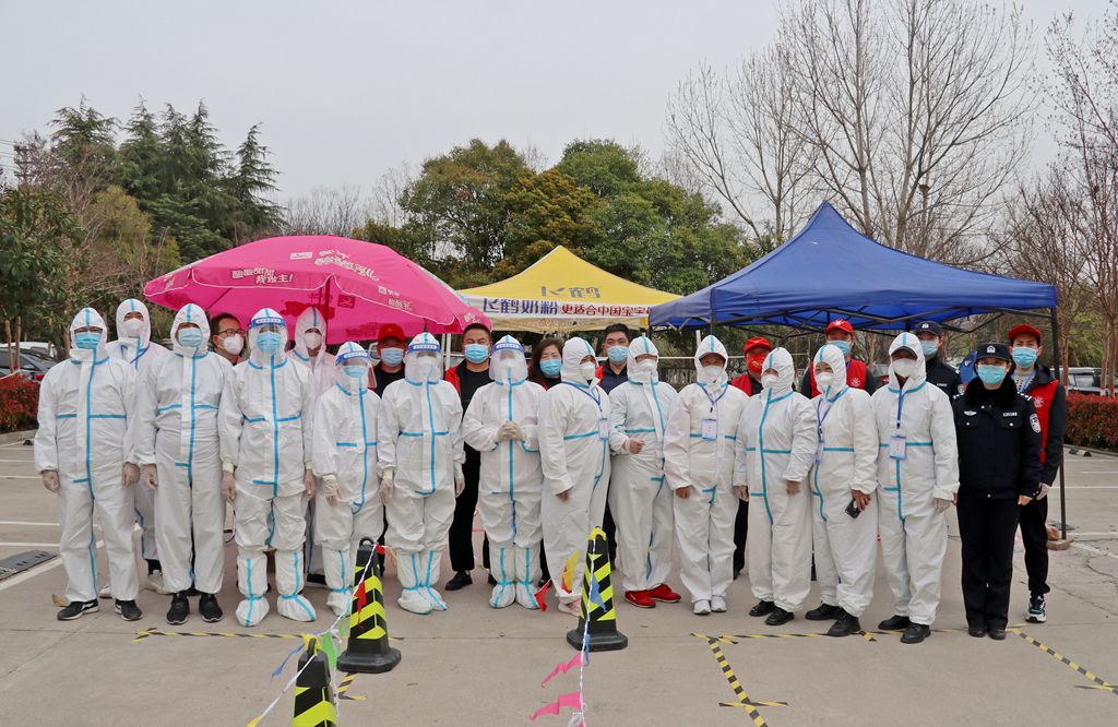 石漫滩水库管理局党员志愿者助力社区新冠肺炎疫情防控实战演练