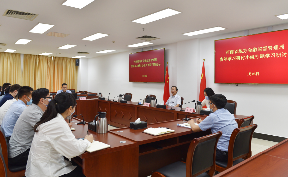 省地方金融监管局召开青年学习研讨小组专题学习研讨会 省地方金融监管局召开青年学习研讨小组专题学习研讨会