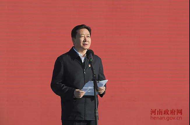 开工！2021年全省重点项目集中开工 尹弘下达开工令