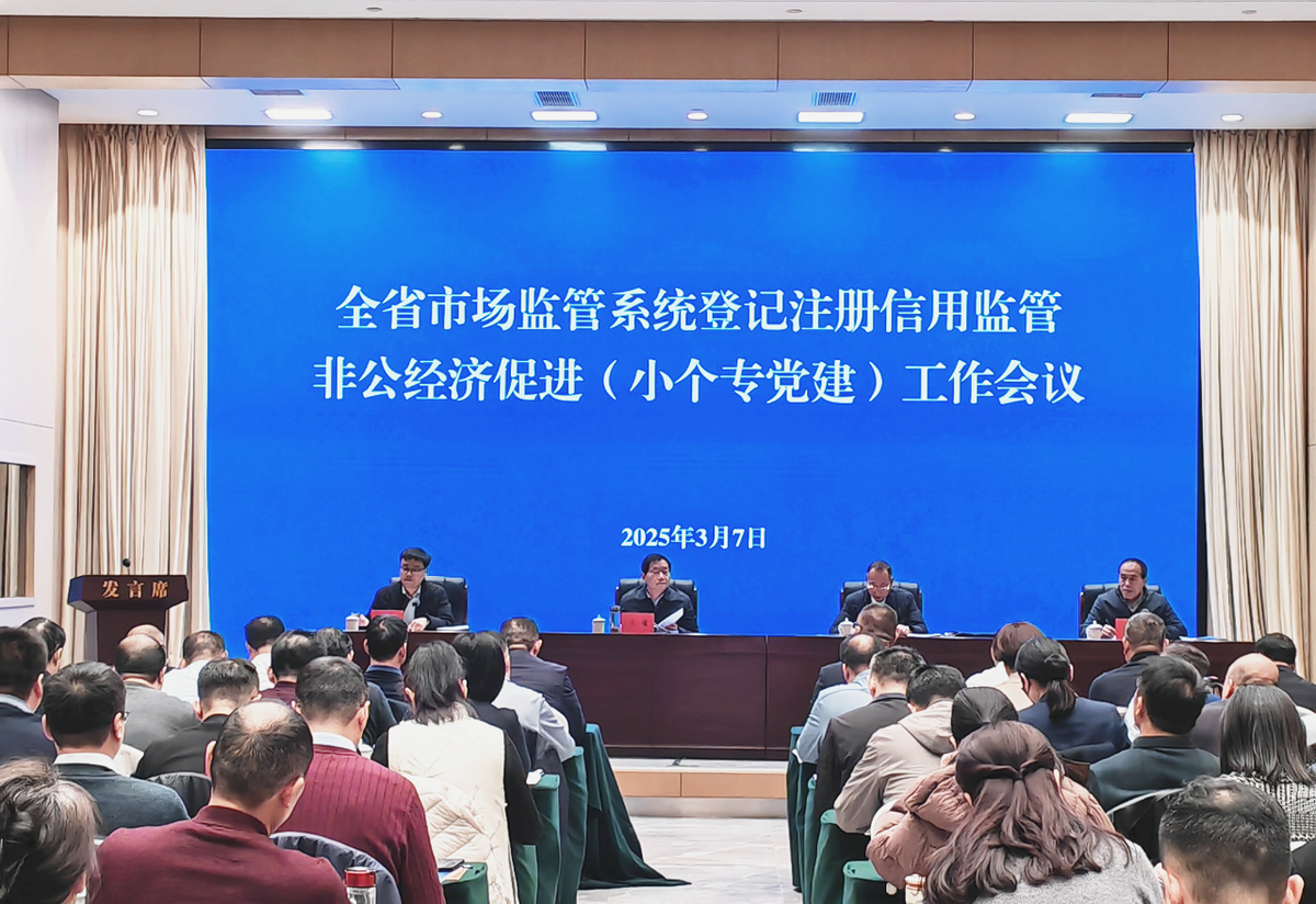 河南省市场监管局召开全省登记注册信用监管非公经济促进（小个专党建）工作会议