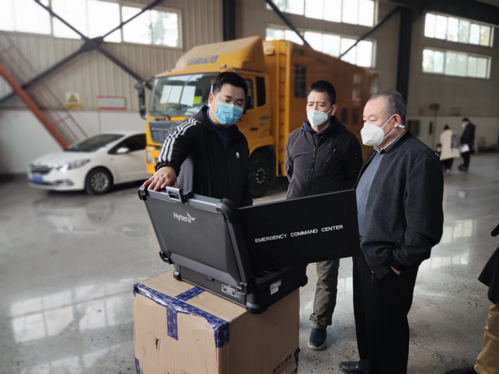 保障中心参加应急救援装备能力建设项目初验工作