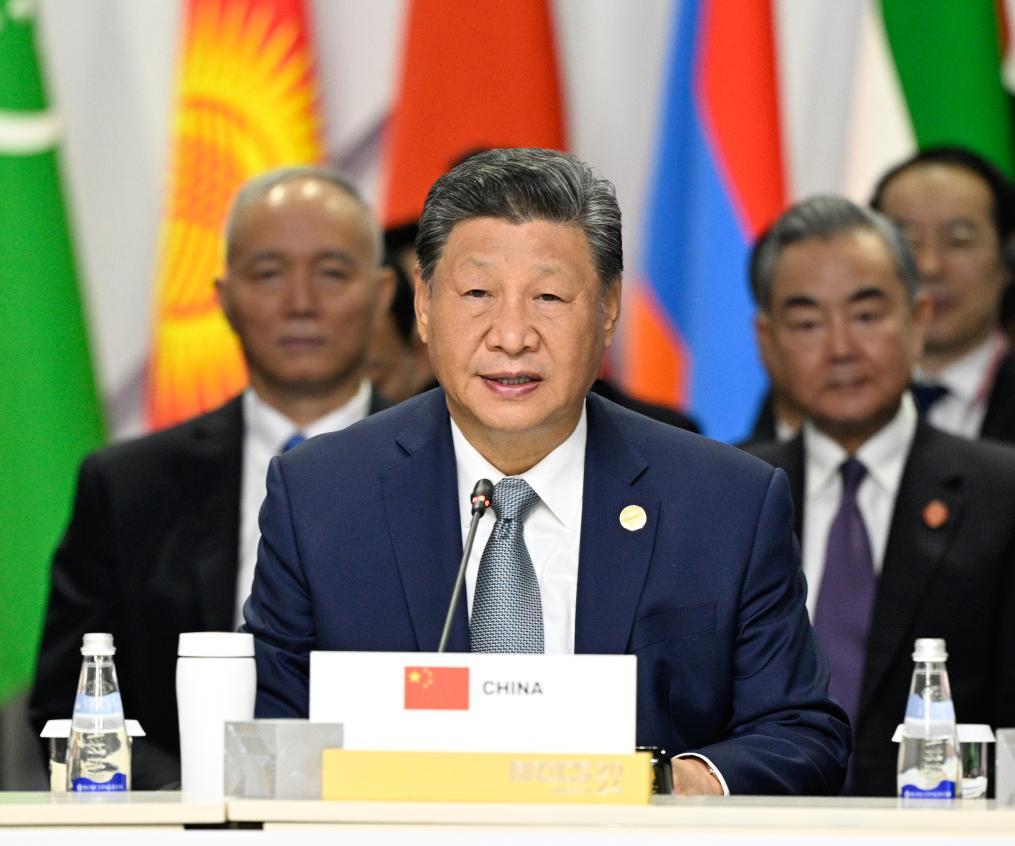 Xi's remarks at BRICS summit in Kazan praised as visionary