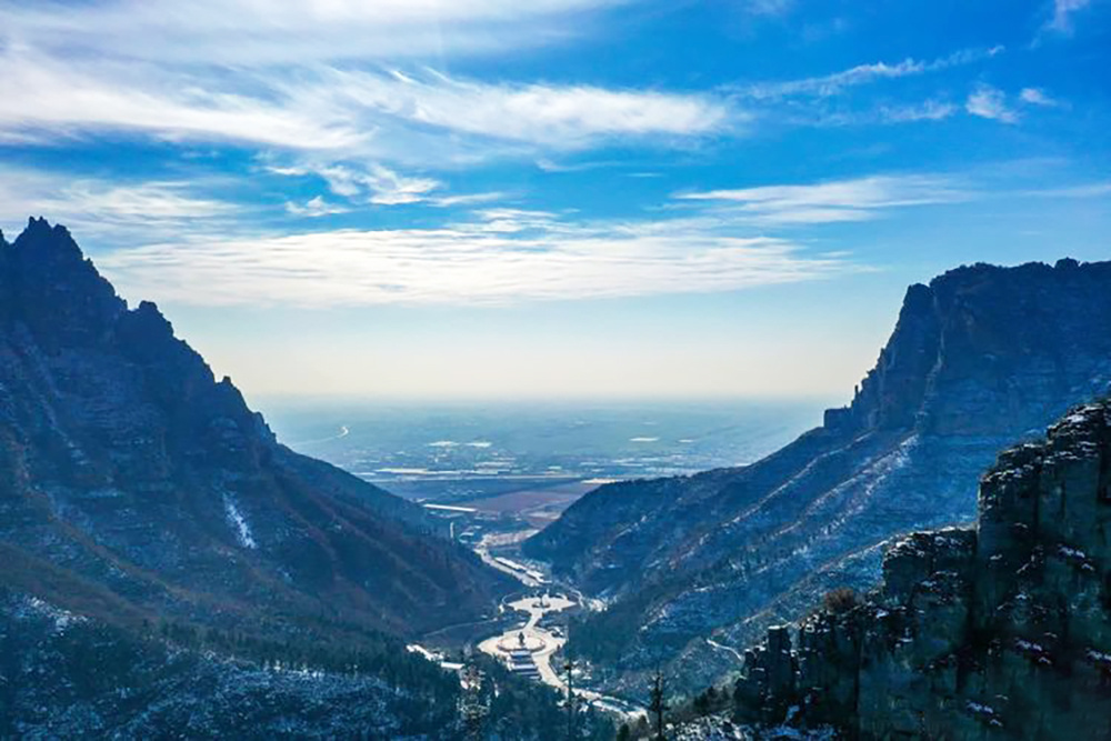 沁阳：冬景似春华 山间好风光
