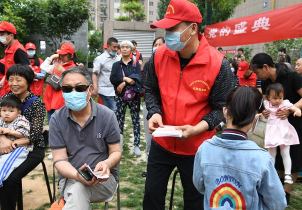 省文化和旅游厅举办“非遗进社区”暨“5.19中国旅游日”文明旅游志愿服务活动