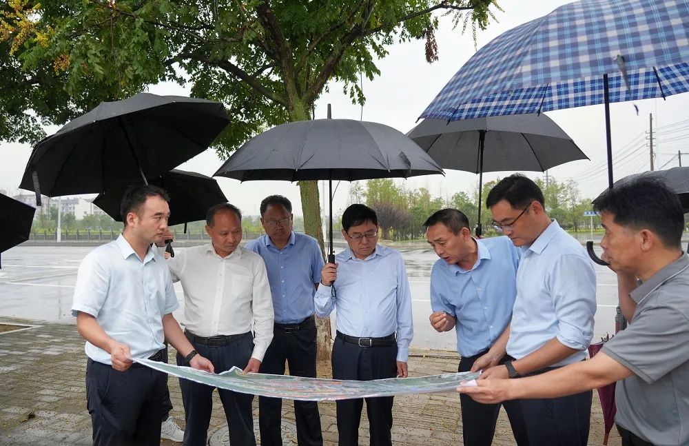 陈志伟调研督导海绵城市建设和黑臭水体治理工作