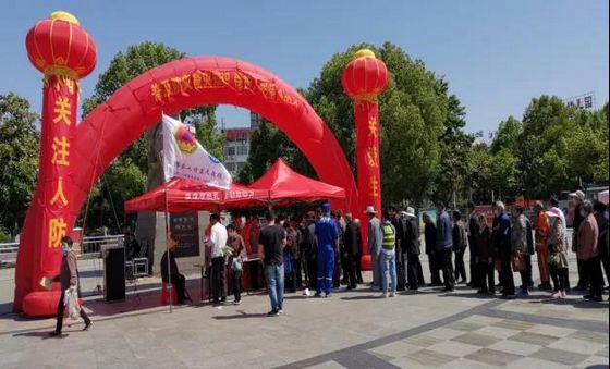 我省各级人防部门积极组织开展“5•12”防灾减灾日宣传活动（二）