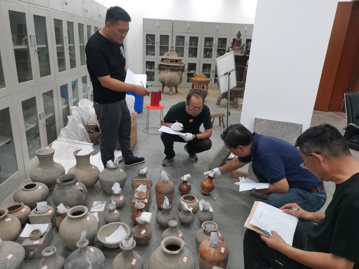 中牟165件文物定级入库