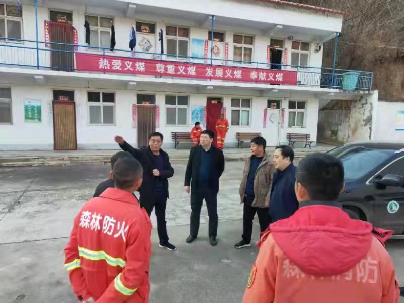 省林业局防火办到三门峡陕州区督导检查森林防火工作
