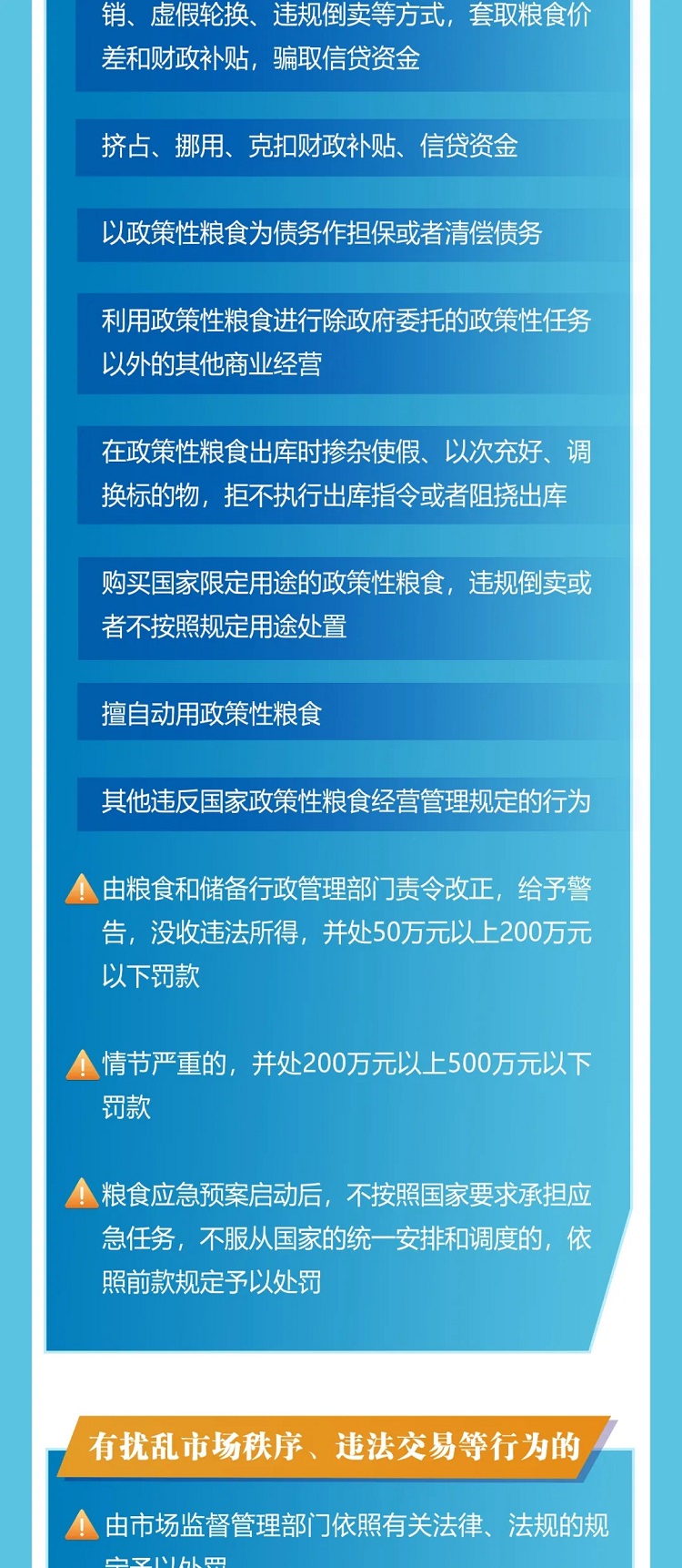 图解 |《粮食流通管理条例》系列图解之法律责任