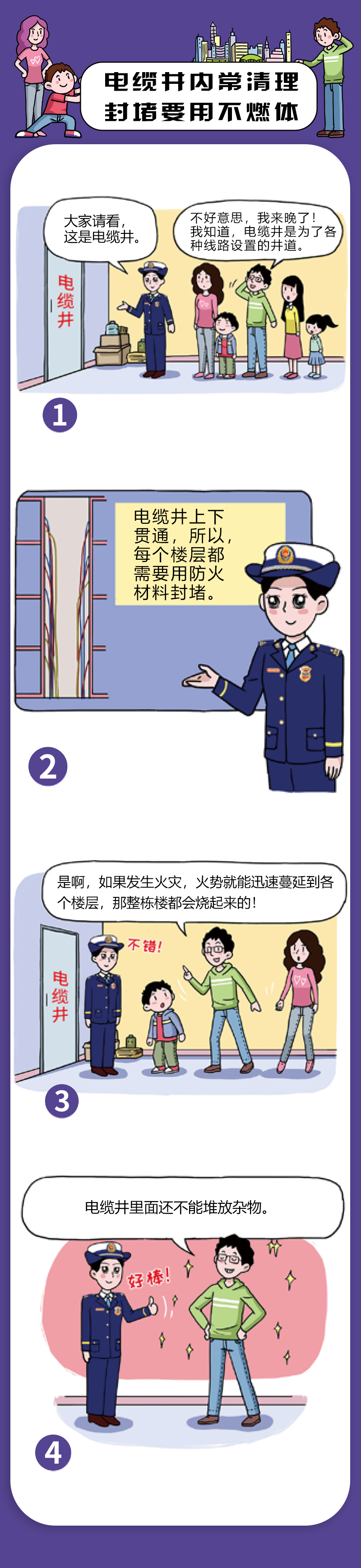 居民家庭消防安全知识漫画（二十一）
