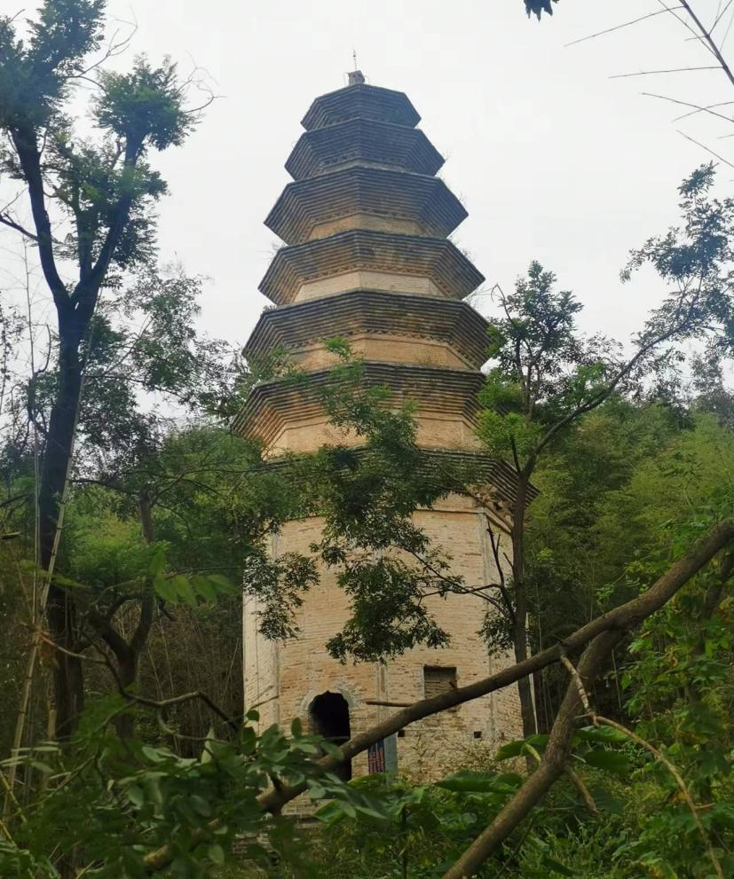 圣垛秀奇景  古塔展雄姿 <br>——内乡县法云寺塔维修工程完工