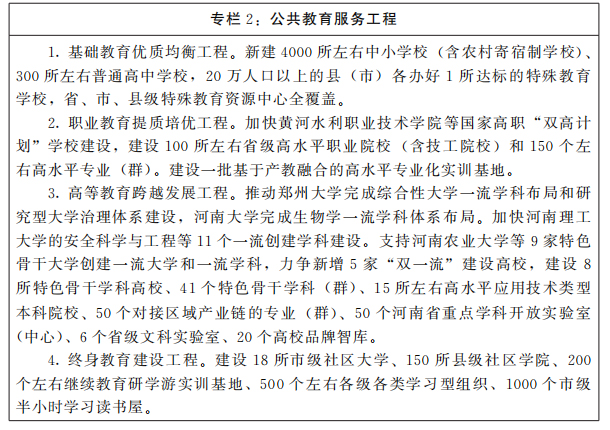 河南省人民政府关于印发河南省“十四五”公共服务和社会保障规划的通知