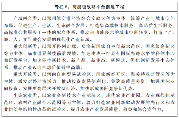 河南省人民政府关于印发河南省“十四五”开放型经济新体制和开放强省建设规划的通知