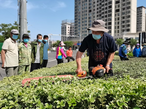 推窗见绿、开门见景 汝州市推进园林精细管理