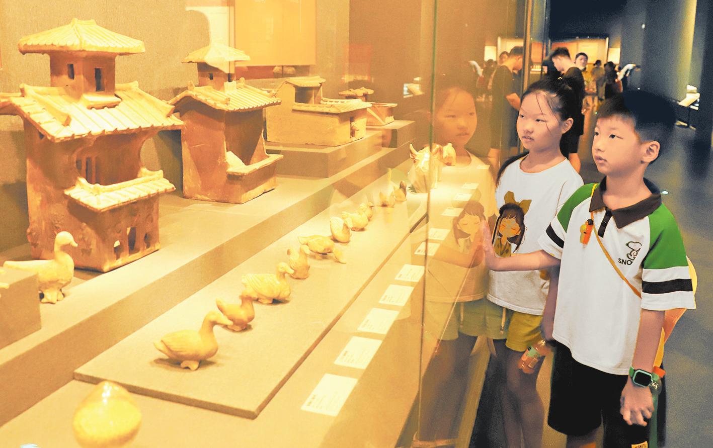 Charm of cultural relics in Nanyang Museum