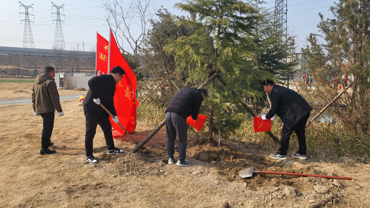 春来万物苏 植树正当时——开封市审计机关开展春季义务植树活动