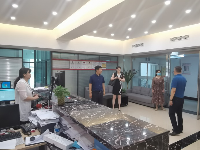 【精神文明】王承启副厅长到经三路办公区实地检查指导精神文明建设工作