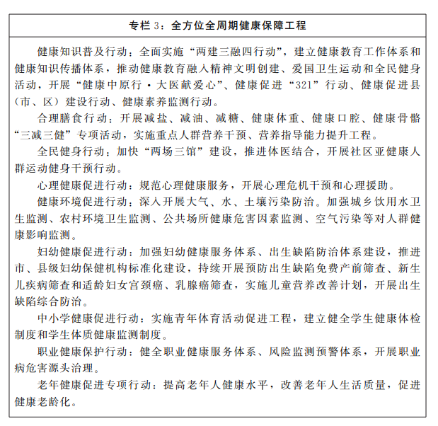 河南省人民政府关于印发河南省“十四五”公共卫生体系和全民健康规划的通知