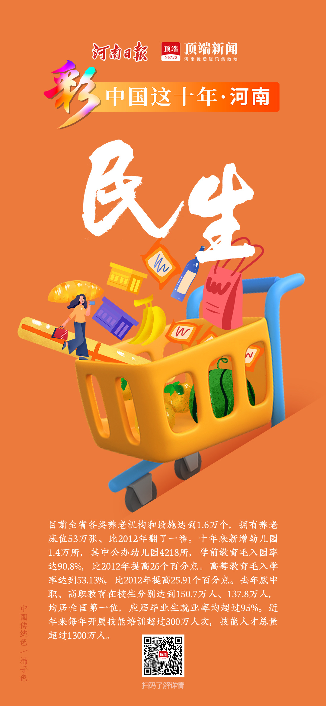 绝美中国传统色展现河南出彩路