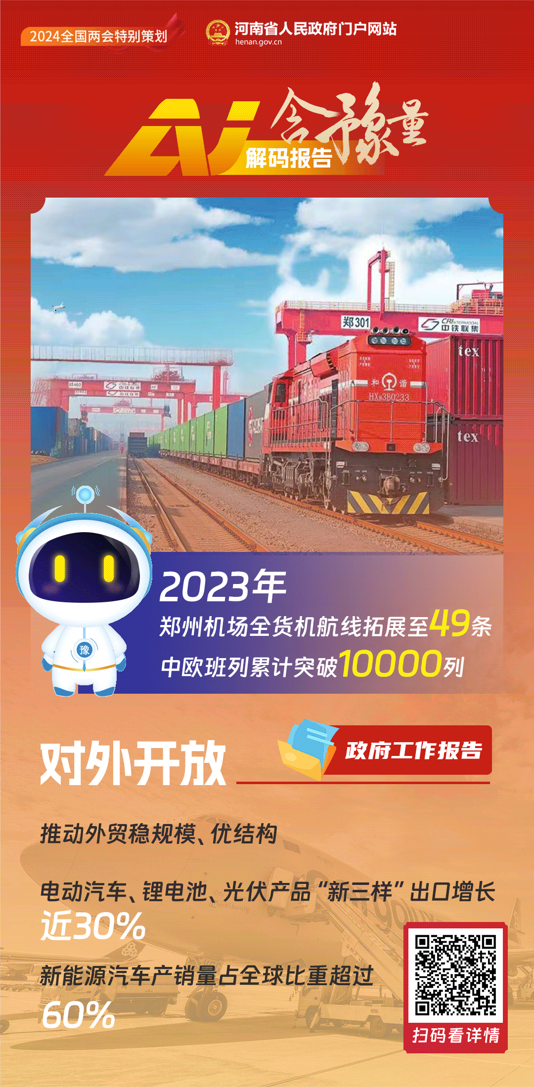 动海报丨AI解码报告含“豫”量