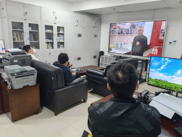 精神之渠 力量之源——宣传训练处党支部召开“感悟红旗渠精神内涵和时代价值”专题组织生活会