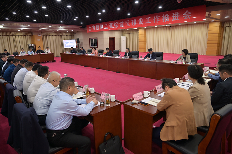 王军副厅长出席许昌跨境电商综试区