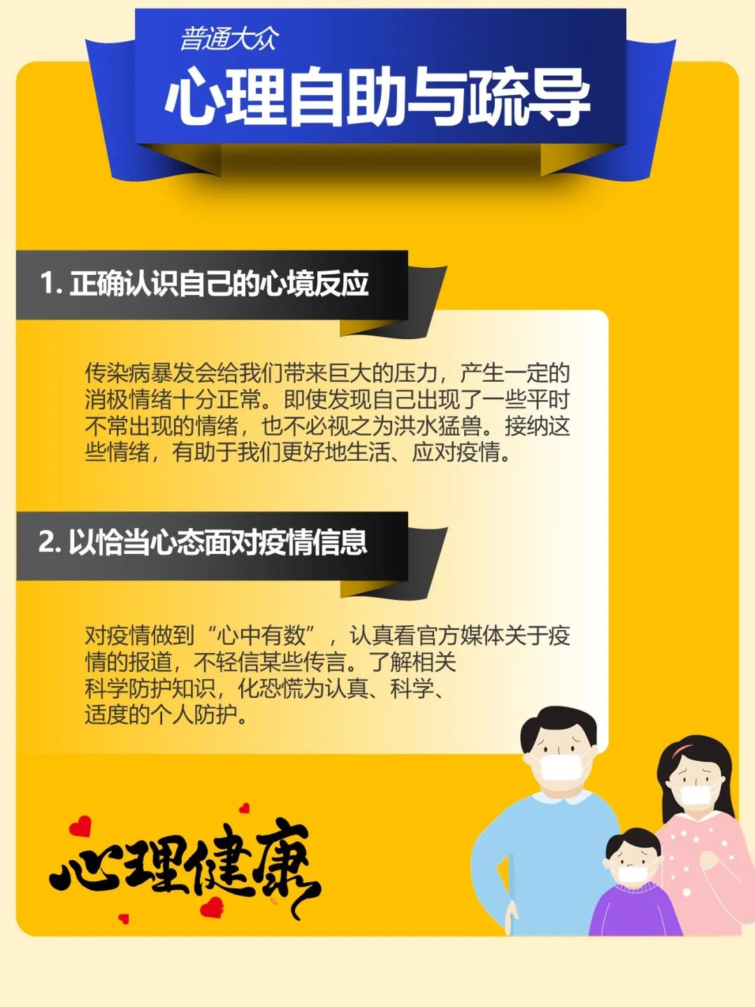 疫情面前这些常见心理问题对照可自查