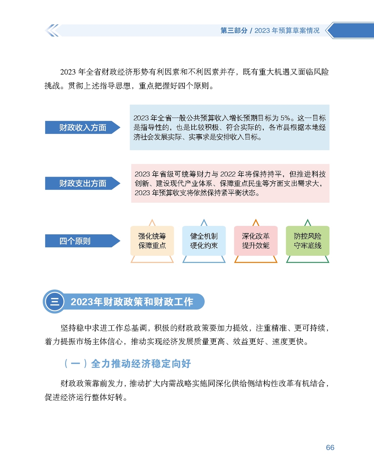 数说图解政府预算报告2023