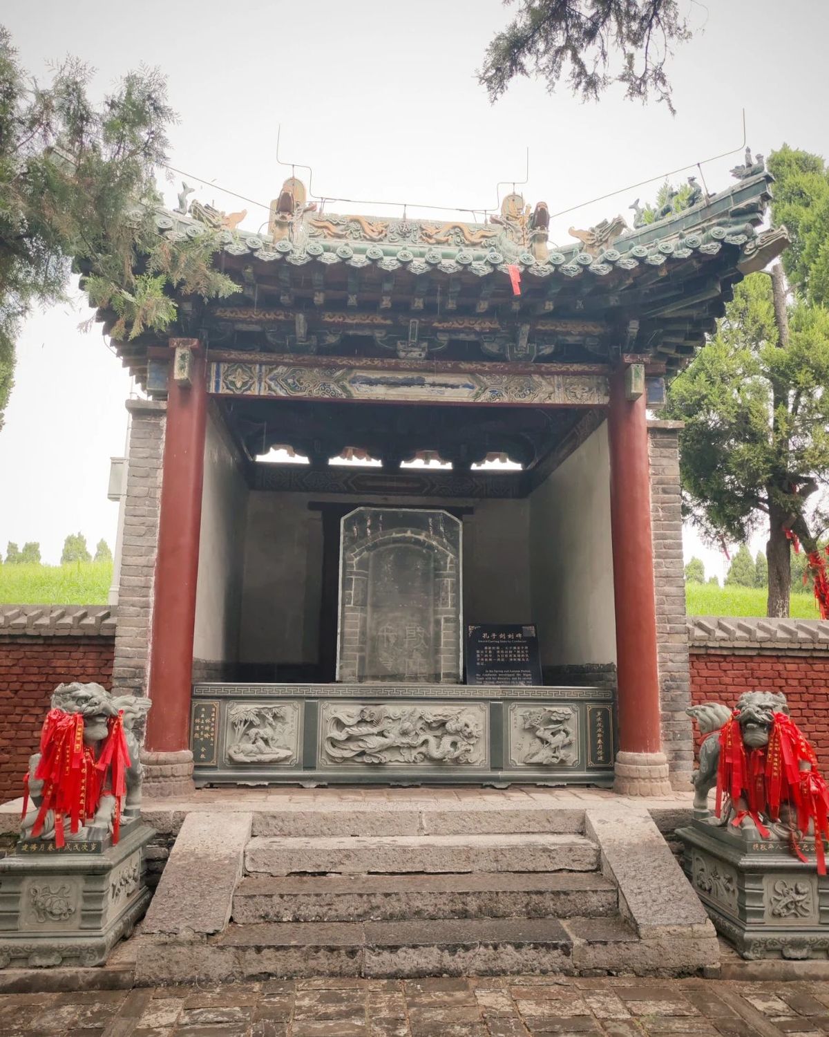 河南文物之窗 | 这里藏有孔子真迹，纪念着亘古第一忠臣