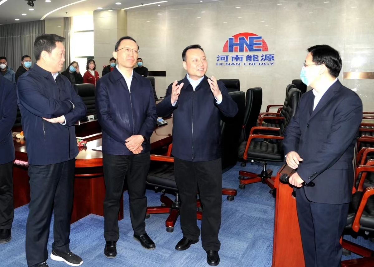 李建涛到河南能源视频调度安全生产和煤炭保供工作 看望慰问干部职工