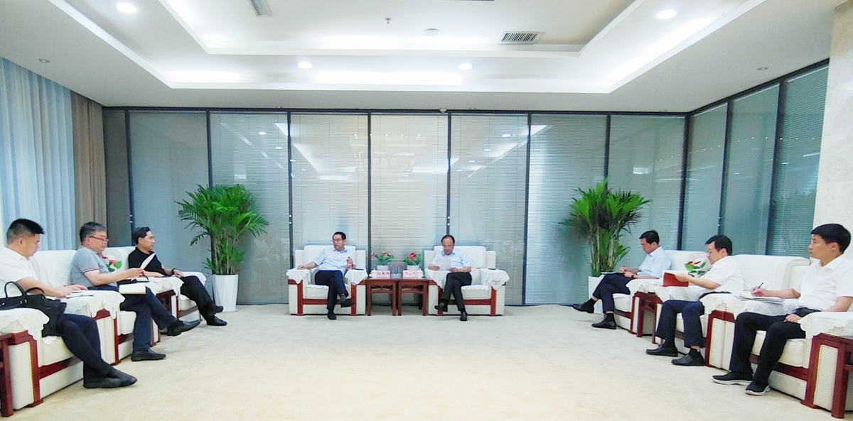 孫巍峰到平原示范區(qū)調(diào)研中原農(nóng)谷建設(shè)情況