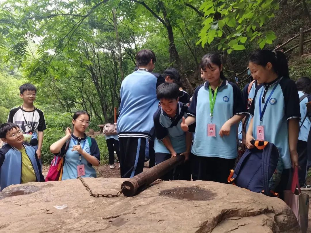 行走河南·读懂中国丨九峰山研学基地迎来2023年首个千人研学团