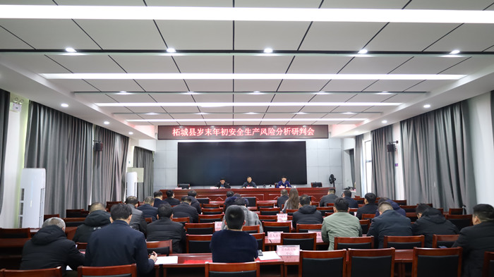 柘城县召开岁末年初安全生产风险分析研判会