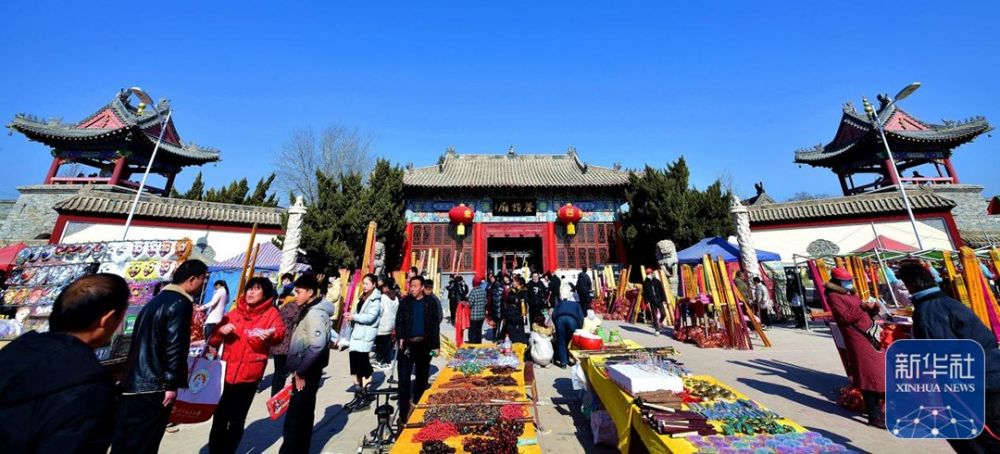 春满中原·老家河南丨濮阳：仓颉庙会年味浓