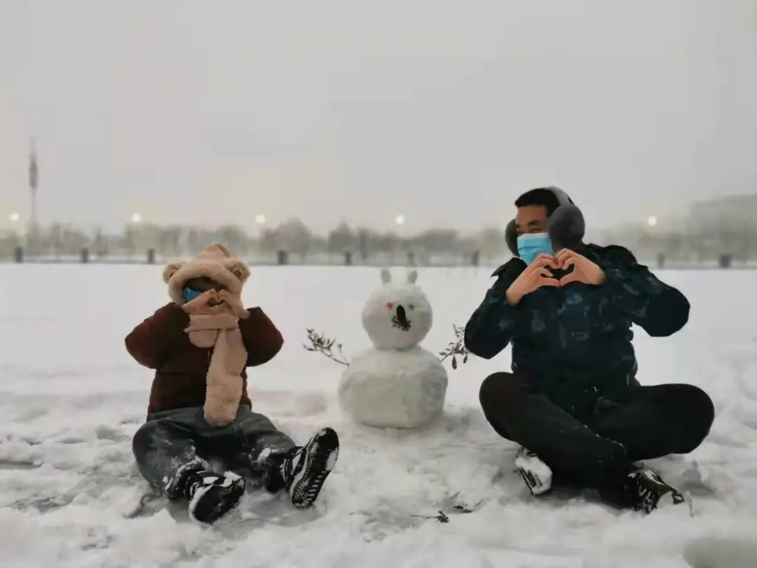 雪中人