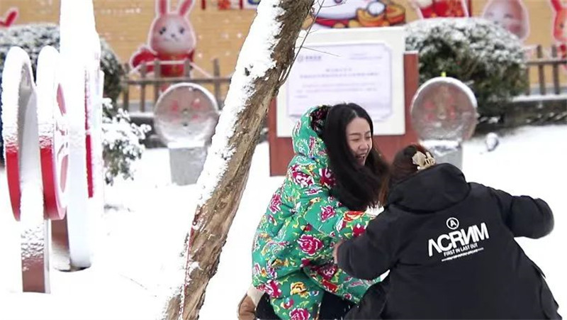 在永城“雪乡风情街”寻觅诗和远方
