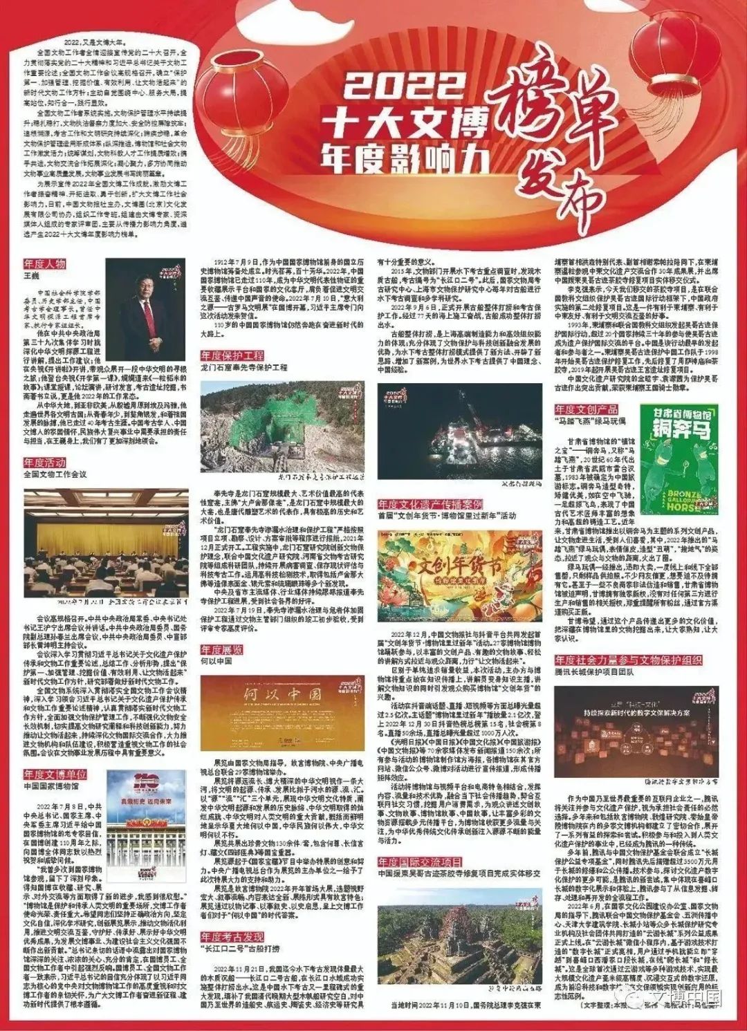 2022十大文博年度影响力榜单发布