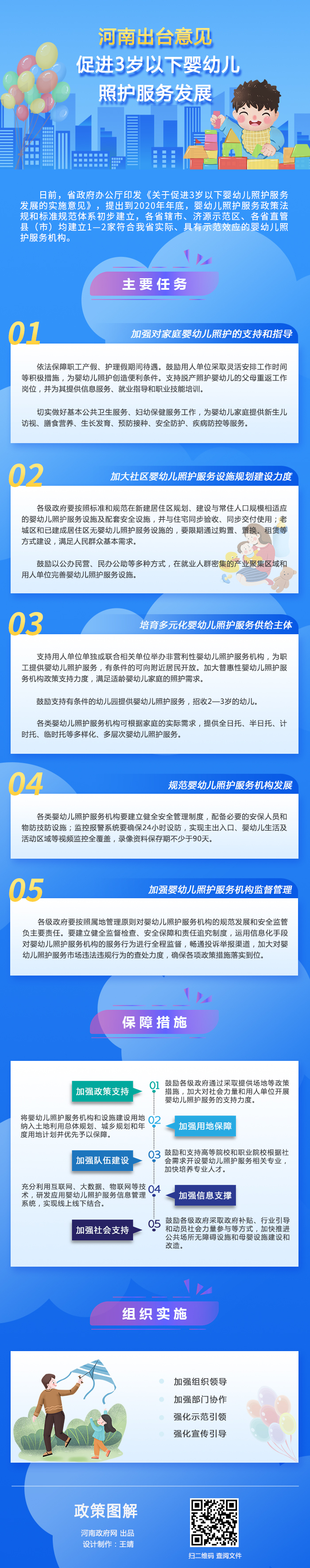 图解：河南出台意见 促进3岁以下婴幼儿照护服务发展