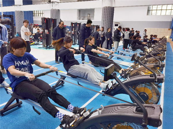 河南省散打队2022年冬训体能测试成功举行