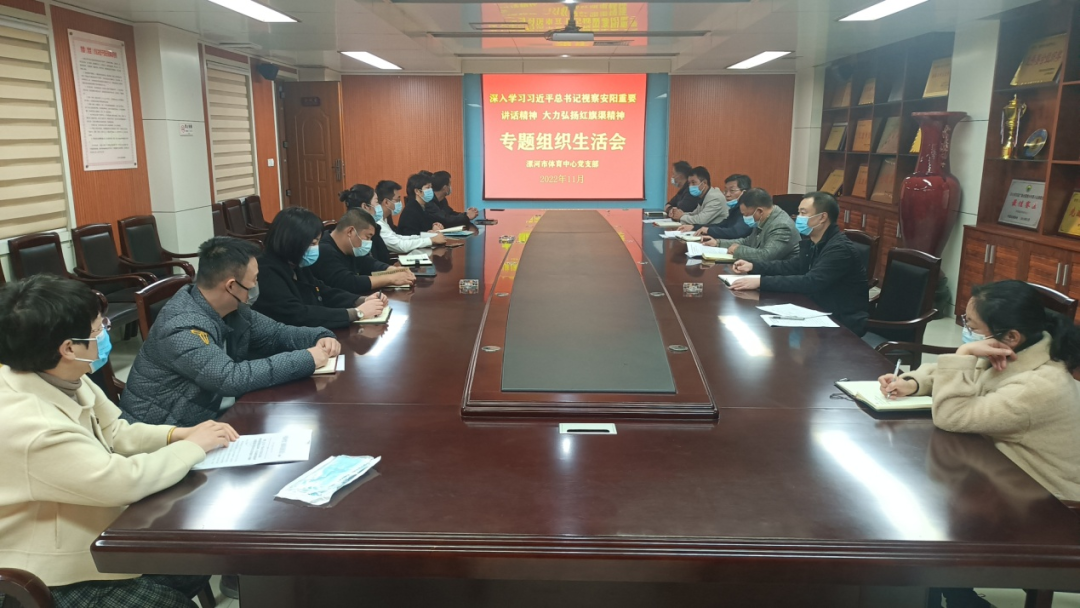 漯河市文广旅系统各党支部召开专题组织生活会