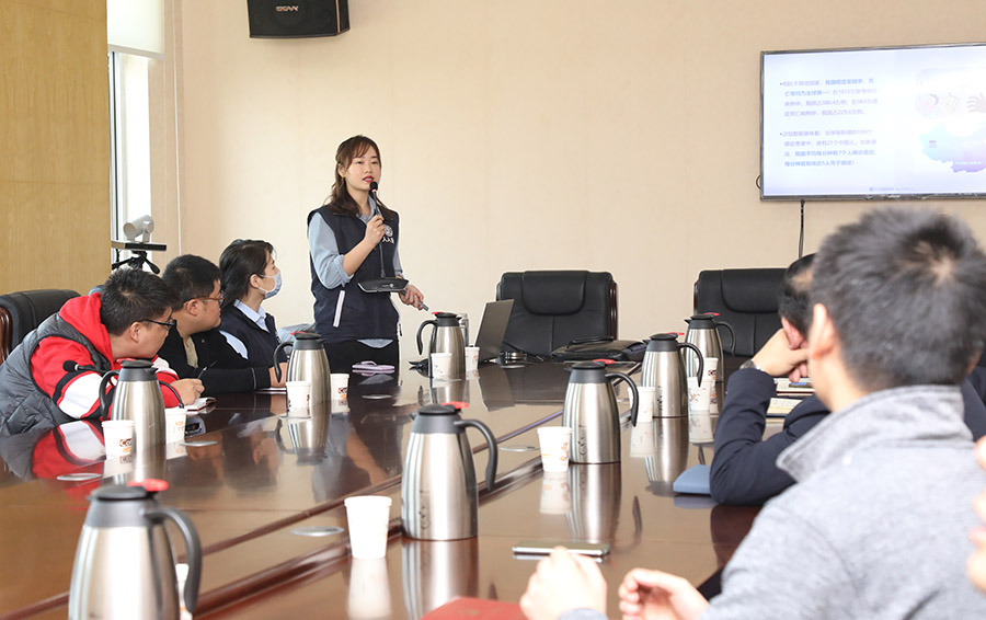 环保专题讲座走进河南省卫生健康委员会