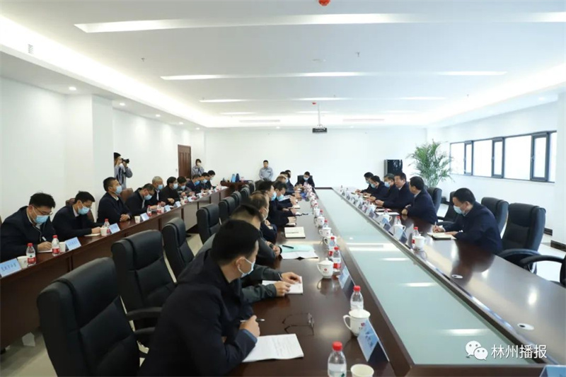 林州市委书记王宝玉深入机关、企业、农村宣讲党的二十大精神和习近平总书记在陕西延安和河南安阳考察时重要讲话精神