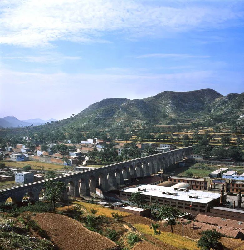 曙光渡槽三干渠第三支渠的重要建筑